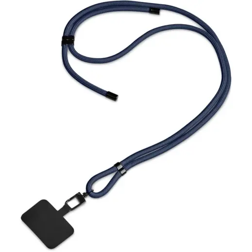 Altitude Fusion Crossbody & Wrist Phone Strap Set in Pouch - Navy